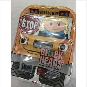 BlockHeads Kids 24 Divided Character Paper Plates